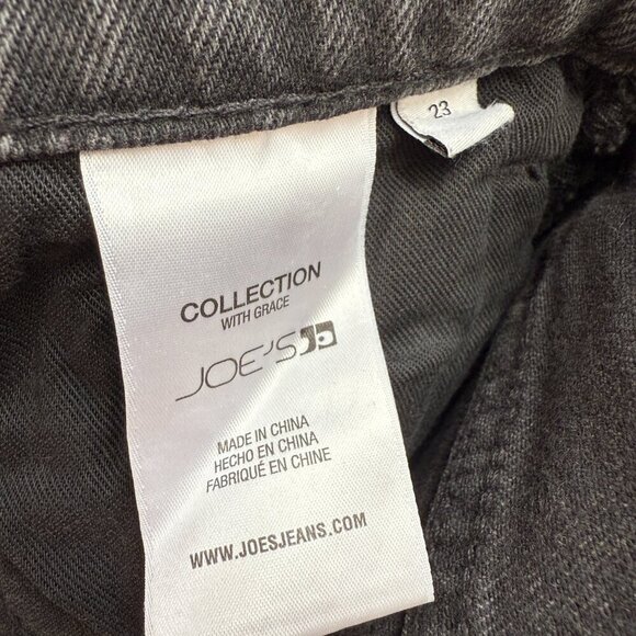 Joe's Tulie Denim Midi Skirt Womens 23 Black With Grace Vintage Stretch $228 NWT - Picture 14 of 15